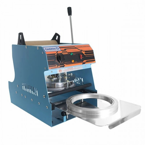 Запайщик пластиковой тары ручной WY-808 (AR) Foodatlas (тарелка d130-180) трейсилер