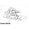 Стенд шиномонтажный ЧЗАО Ш515Е для колес грузовых автомобилей