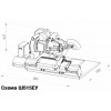 Стенд шиномонтажный ЧЗАО Ш515ЕУ для колес грузовых автомобилей, с/х и спецтехники