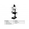 Вертикально-сверлильный станок Optimum OPTIdrill DH 40CT