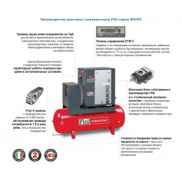 Винтовой компрессор FINI MICRO 4.0-13 (без ресивера)