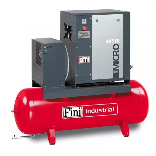 Винтовой компрессор FINI MICRO 4.0-10-200 ES (на ресивере с осушителем)