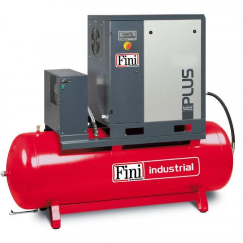 Винтовой компрессор FINI PLUS 11-10-500 ES (на ресивере с осушителем)