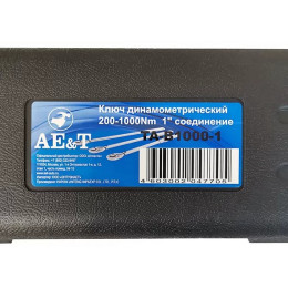 Ключ динамометрический AE&T TA-B1000-1 (200-1000 Nm, 1")