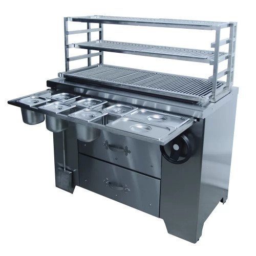 Мангал угольный многофункциональный GRILL MASTER УММ/2 (ROBATA L1200) 11314