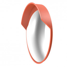 Дорожное сферическое зеркало с козырьком диаметром 800мм