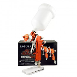 Мини краскопульт Sagola 4600 XTREME Clear с соплом 1.3