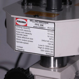 Фрезерный станок PROMA FPX-20E