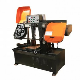 Полуавтоматический ленточнопильный станок MetMachine LSZ5550A с поворотной рамой