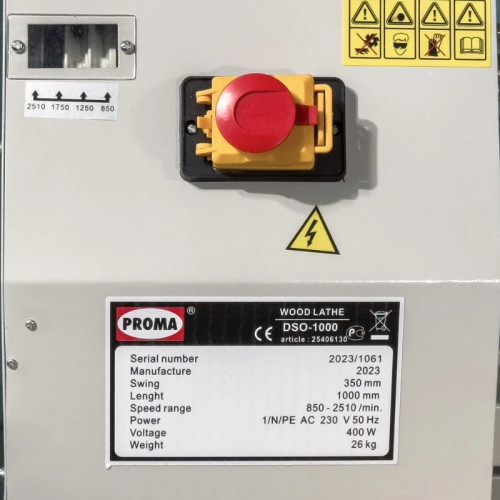 Токарный станок PROMA DSO-1000