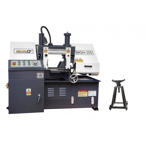 Полуавтоматический ленточнопильный станок METAL MASTER MGH-200