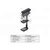 Вертикально-сверлильный станок Optimum OPTIdrill B 34H (380В)