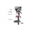 Настольный вертикально-сверлильный станок Optimum OPTIdrill B17PRO Basic