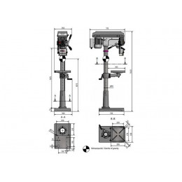 Вертикально-сверлильный станок Optimum OPTIdrill D 26Pro