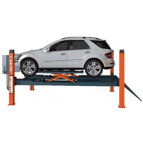 Подъёмник четырёхстоечный Everlift 6435V2.BWF.48L.40T.E (г/п 4 т, 4800 мм) для сход-развала