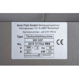 Заточный станок (точило) FLOTT TS 300 SD P
