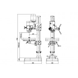 Вертикально-сверлильный станок Optimum OPTIdrill DH 40G