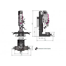 Сверлильно-фрезерный станок Optimum OPTImill MH 50V