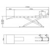 Подъемник для мотоциклов ATIS MC 600