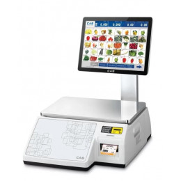 Торговые весы с печатью CAS CL-7000-15B