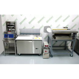 Пресс термический для пиццы Ø45 см с бортиком Kocateq OMJ PZP 45