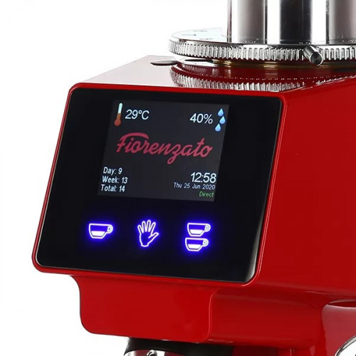 Кофемолка электронная Fiorenzato F64E Красная