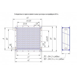 Калорифер биметаллический КСк3-7