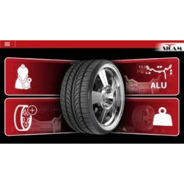Балансировочный станок автоматический Sicam SBM WAVE 5 LCD AW с ЖК дисплеем