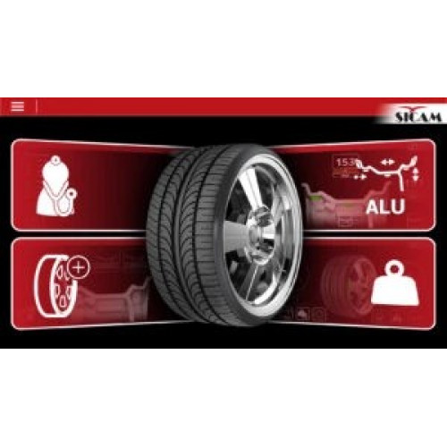 Балансировочный станок автоматический Sicam SBM WAVE 5 LCD AW с ЖК дисплеем