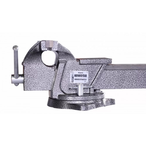 Тиски слесарные вращающиеся KraftWell KRW0150 150 мм