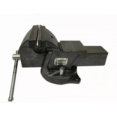 Тиски слесарные вращающиеся KraftWell KRW0150 150 мм