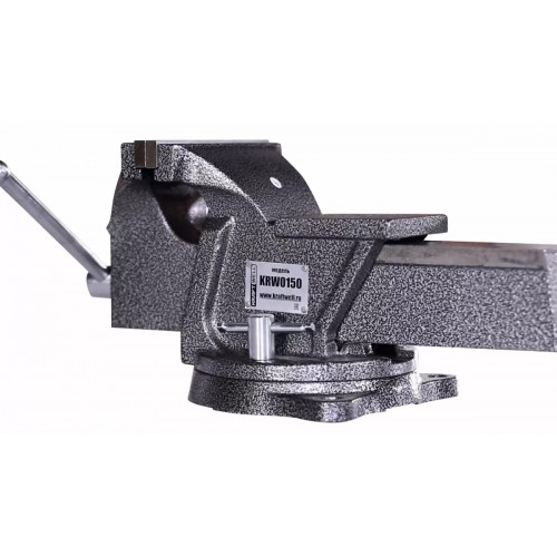 Тиски слесарные вращающиеся KraftWell KRW0150 150 мм
