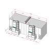 Покрасочная камера KraftWell KRW1555-MD 15 х 5 х 5 м, 84 000 м3/ч