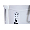 Установка для слива и откачки масла/антифриза KraftWell KRW1832.80 с круглой подъемной ванной, мобильная
