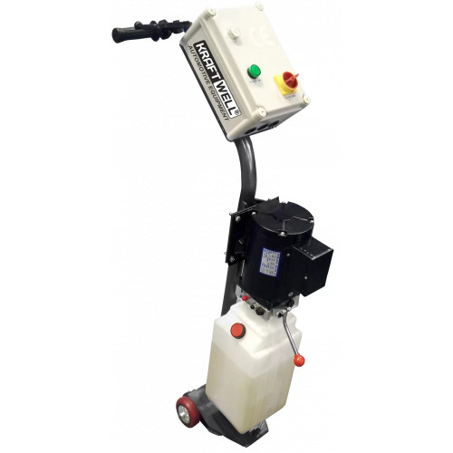 Подъемник ножничный KraftWell KRW2.7 (г/п 2700 кг, мобильный)