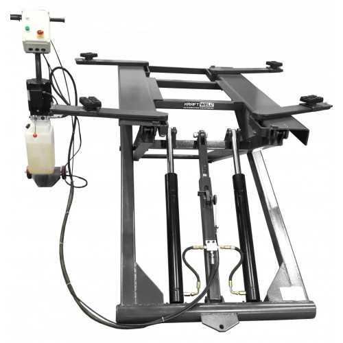 Подъемник ножничный KraftWell KRW2.7 (г/п 2700 кг, мобильный)