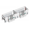 Покрасочная камера KraftWell KRW2455-TRMG 24 х 5 х 4,9 м, 120 000 м3/ч