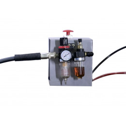 Подъемник ножничный KraftWell KRW260B (г/п 2500 кг, пневматический, напольный, с поворотными лапами)