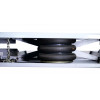 Подъемник ножничный KraftWell KRW260B (г/п 2500 кг, пневматический, напольный, с поворотными лапами)