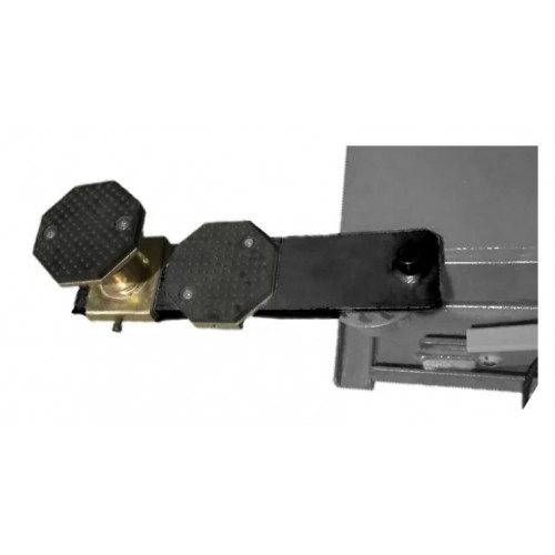 Подъемник ножничный KraftWell KRW260B (г/п 2500 кг, пневматический, напольный, с поворотными лапами)