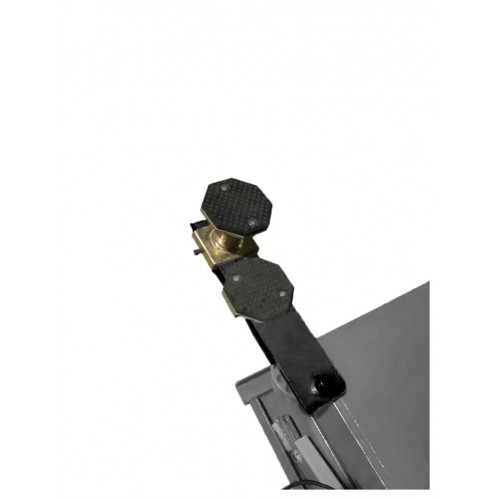 Подъемник ножничный KraftWell KRW260B (г/п 2500 кг, пневматический, напольный, с поворотными лапами)