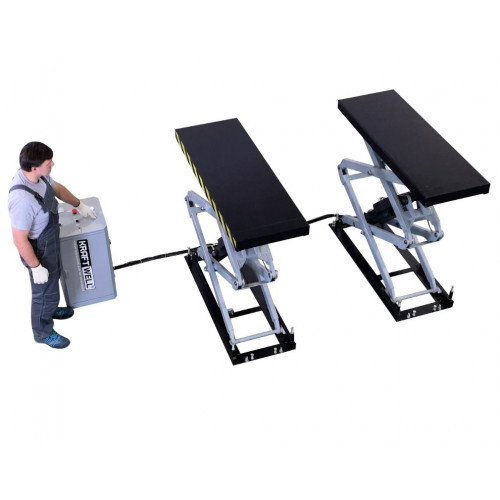 Подъемник ножничный KraftWell KRW3.2U (г/п 3200 кг, заглубляемый)