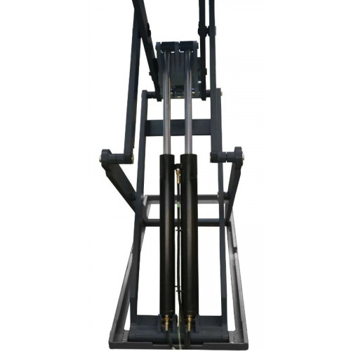 Подъёмник ножничный KraftWell KRW350SF (г/п 3500 кг, напольный, короткий)