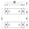 Подъёмник ножничный KraftWell KRW350SF/220 (г/п 3500 кг, напольный)