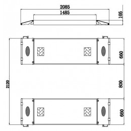 Подъёмник ножничный KraftWell KRW350SF/220 (г/п 3500 кг, напольный)