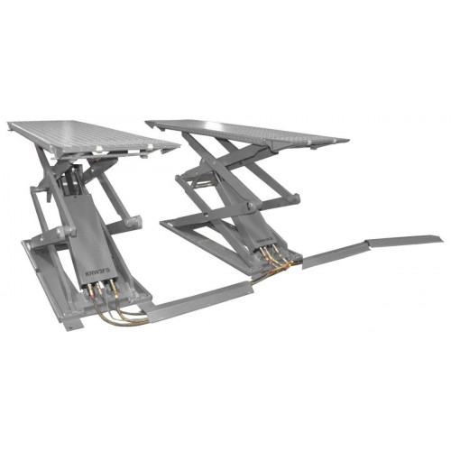 Подъемник ножничный KraftWell KRW3FS (г/п 3000 кг, напольный)