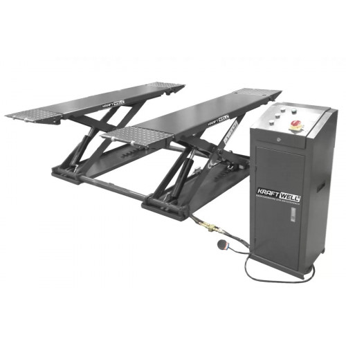 Подъёмник ножничный KraftWell KRW3TN/220 (г/п 3000 кг, шиномонтажный, короткий)