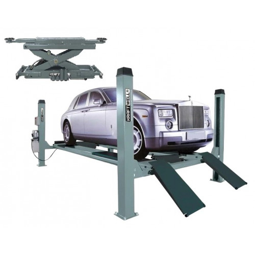 Комплект для сход-развала KraftWell KRW6.5WA+KRWJ7P (г/п 6500 кг)