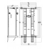Комплект для сход-развала KraftWell KRW6.5WA+KRWJ7P (г/п 6500 кг)