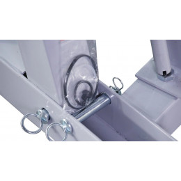 Кран складной KraftWell KRWC1 1000 кг двухтактный